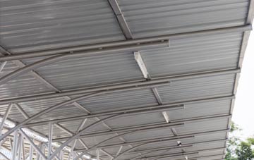 installing Tullos metal roofing